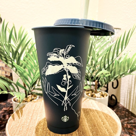 *HP*🌿NEW Starbucks 2022 Spring ‘Sip Sustainably ‘ Teal Green Reusable Cold Cup - Picture 8 of 8